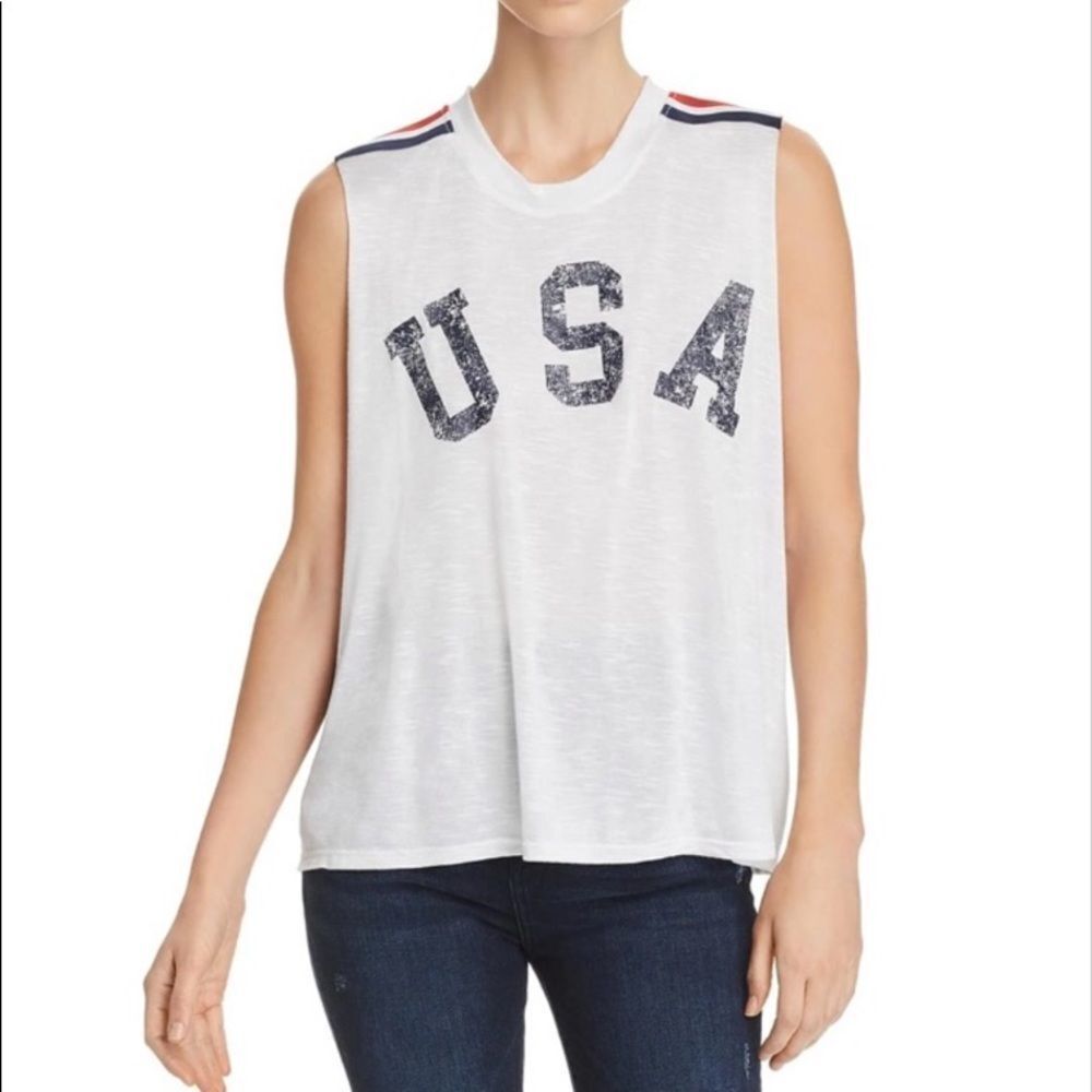 Vintage Havana USA Graphic Lightweight Muscle Tank